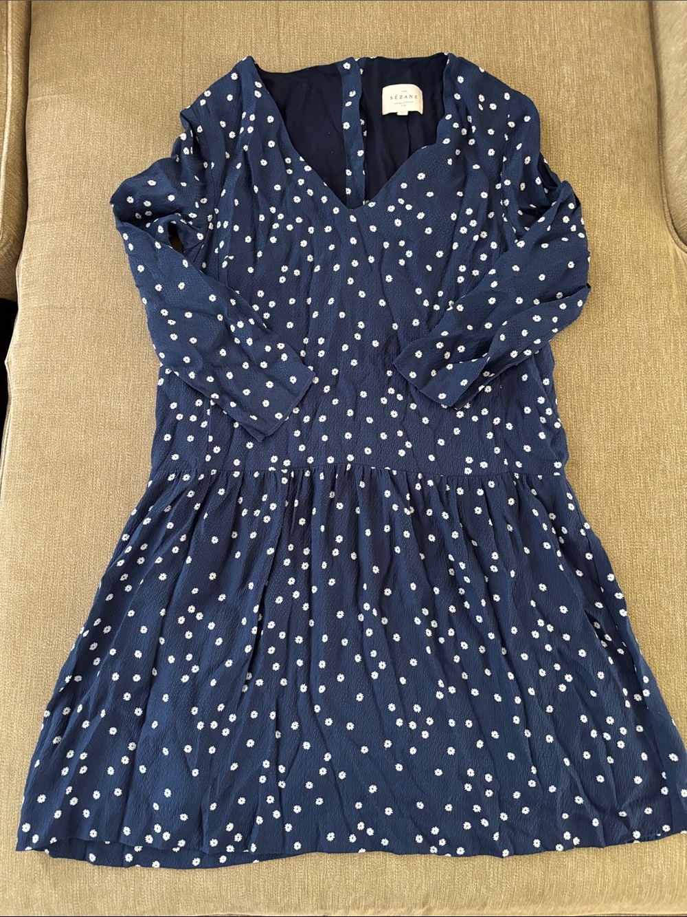 Sezane Gilly Silk Dress 34/XS - Picture 2 of 10